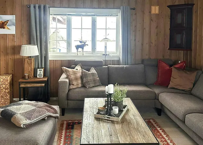 Near Gronnsenknipa With Skiing And Hiking Semesterbostad Ron